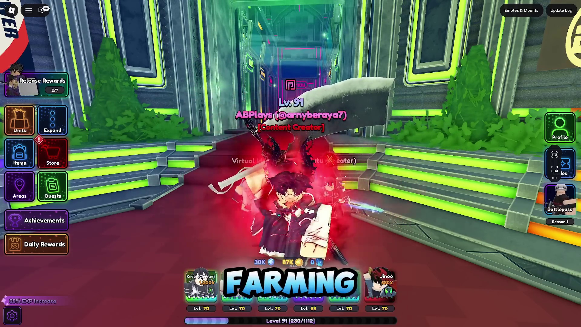 Farm Featured Challenges for Rerolls